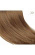 1 Gram 18" Micro Loop Colour #30 Light Auburn (25 Strands)